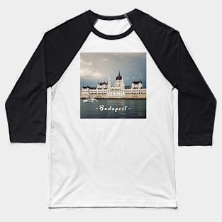 Hungarian Parliament in Budapest Baseball T-Shirt